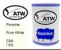 Preview: Porsche, Pure White, C9A / 0Q: 500ml Lackdose, von ATW Autoteile West.